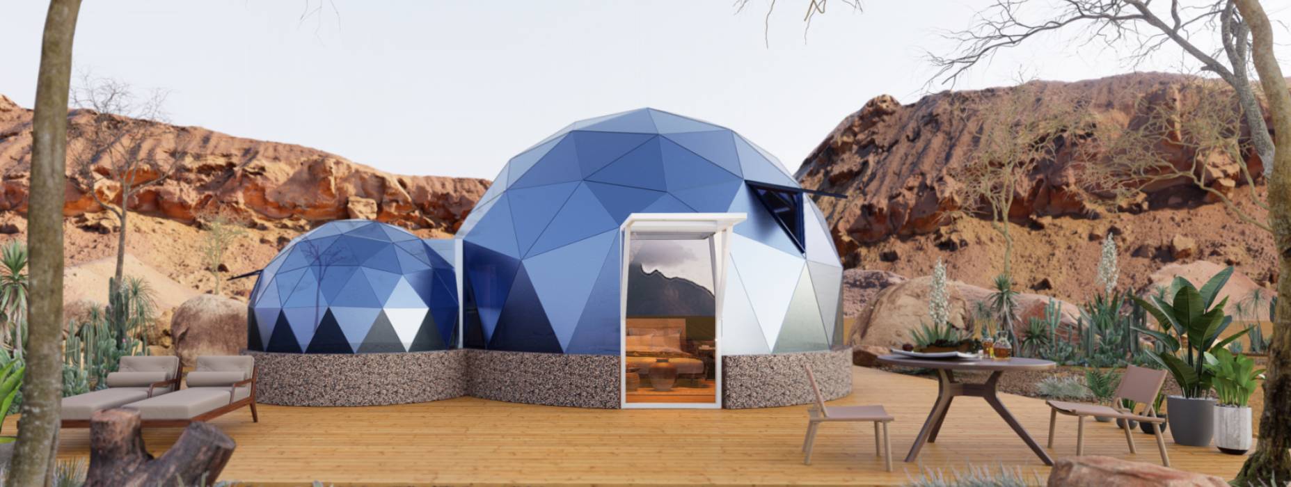 蒸湘区球形智能光伏玻璃星空房